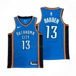 Maglia Oklahoma City Thunder James Harden NO 13 Icon Blu