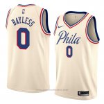 Maglia Philadelphia 76ers Jerryd Bayless #0 Citta 2018 Crema