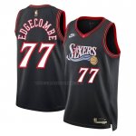 Maglia Philadelphia 76ers V.j. Edgecombe No 77 Classia 2025-26 Nego