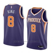 Maglia Phoenix Suns George King #8 Icon 2018 Viola