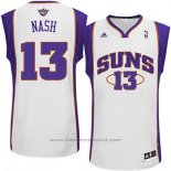 Maglia Phoenix Suns Steve Nash #13 Retro Bianco