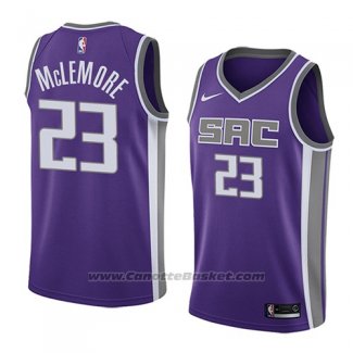 Maglia Sacramento Kings Ben Mclemore #23 Icon 2018 Viola