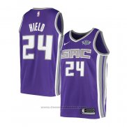 Maglia Sacramento Kings Buddy Hield #24 Icon Viola