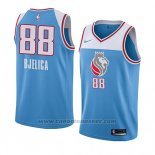 Maglia Sacramento Kings Nemanja Bjelica #88 Citta 2018 Blu