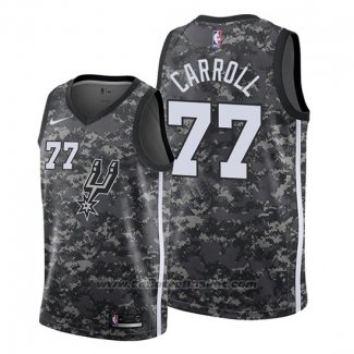 Maglia San Antonio Spurs Demarre Carroll #77 Citta Camuflaje