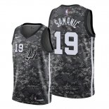 Maglia San Antonio Spurs Luka Samanic #19 Citta 2019-20 Camuflaje