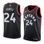 Maglia Toronto Raptors Norman Powell #24 Statement 2018 Nero