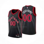 Maglia Toronto Raptors Personalizzate Statement 2024-25 Nero