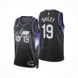 Maglia Utah Jazz Ace Bailey No 19 Statement 2025-26 Nero