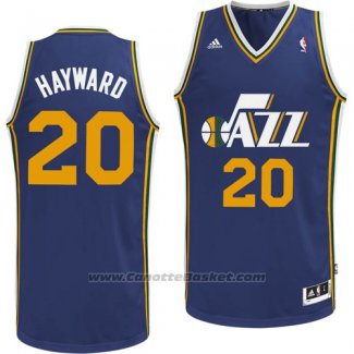 Maglia Utah Jazz Gordon Hayward #20 Blu