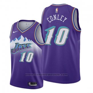 Maglia Utah Jazz Mike Conley Jr. #10 Hardwood Classics 2019-20 Viola