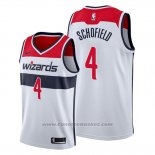 Maglia Washington Wizards Admiral Schofield #4 Association 2019-20 Bianco