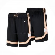 Pantaloncini Atlanta Hawks Citta 2025-26 Nero