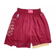 Pantaloncini Houston Rockets Citta Rosso