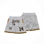 Pantaloncini Los Angeles Lakers Mitchell & Ness Hardwood Classics Bianco