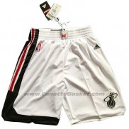 Pantaloncini Miami Heat Bianco