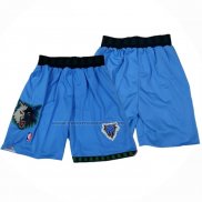 Pantaloncini Minnesota Timberwolves Throwback Blu