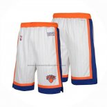 Pantaloncini New York Knicks Citta 2024-25 Bianco