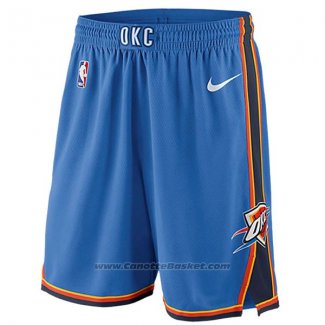 Pantaloncini Oklahoma City Thunder 2017-18 Blu