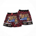 Pantaloncini Philadelphia 76ers Just Don Rosso