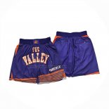 Pantaloncini Phoenix Suns Citta Just Don 2024-25 Viola