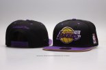 Cappellino Los Angeles Lakers Snapbacks Nero Viola