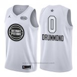 Maglia All Star 2018 Detroit Pistons Andre Drummond #0 Bianco