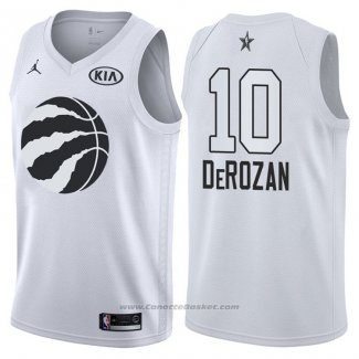 Maglia All Star 2018 Toronto Raptors DeMar DeRozan #10 Bianco