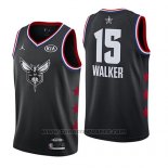 Maglia All Star 2019 Charlotte Hornets Kemba Walker #15 Nero