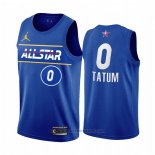 Maglia All Star 2021 Boston Celtics Jayson Tatum #0 Blu