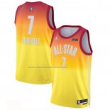 Maglia All Star 2023 Brooklyn Nets Kevin Durant #7 Arancione