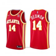 Maglia Atlanta Hawks Dewayne Dedmon #14 Icon 2020-21 Rosso