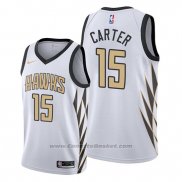 Maglia Atlanta Hawks Vince Carter #15 Citta Edition Bianco