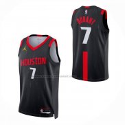 Maglia Bambino Houston Rockets Kevin Durant No 7 Statement 2026-27 Nero