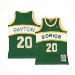 Maglia Bambino Seattle Supersonics Gary Payton #20 Historic Throwback Verde