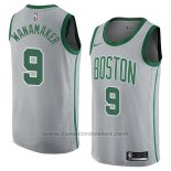 Maglia Boston Celtics Brad Wanamaker #9 Citta 2018 Grigio