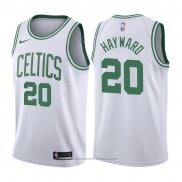 Maglia Boston Celtics Gordon Hayward #20 2017-18 Bianco