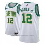 Maglia Boston Celtics Terry Rozier III #12 Citta 2018-19 Bianco