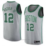 Maglia Boston Celtics Terry Rozier Iii #12 Citta 2018 Grigio