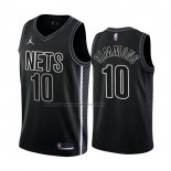 Maglia Brooklyn Nets Ben Simmons #10 Statement 2022-23 Nero