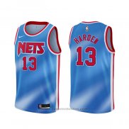 Maglia Brooklyn Nets James Harden #13 Classic 2020-21 Blu