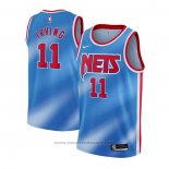 Maglia Brooklyn Nets Kyrie Irving #11 Classic 2020-21 Blu