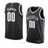 Maglia Brooklyn Nets Rodions Kurucs #00 Icon 2018 Nero