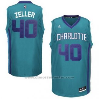 Maglia Charlotte Hornets Cody Zeller #40 Verde