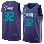 Maglia Charlotte Hornets Julyan Stone #32 Statement 2018 Viola