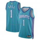 Maglia Charlotte Hornets LaMelo Ball #1 Classic 2023-24 Verde