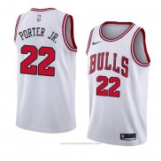 Maglia Chicago Bulls Otto Porter Jr #22 Association 2018 Bianco