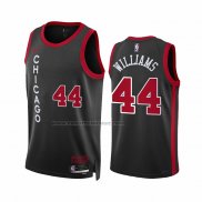 Maglia Chicago Bulls Patrick Williams #44 Citta 2023-24 Nero