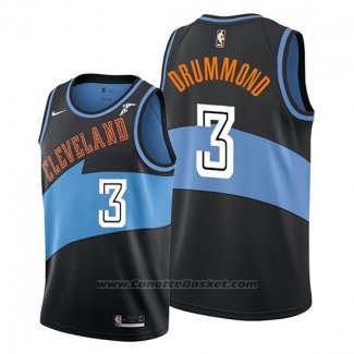 Maglia Cleveland Cavaliers Andre Drummond #3 Classic 2019-20 Nero