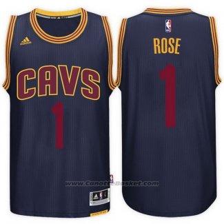 Maglia Cleveland Cavaliers Derrick Rose #1 Blu